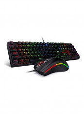Colourful Backlight Wired Gaming Keyboard And Mouse Set