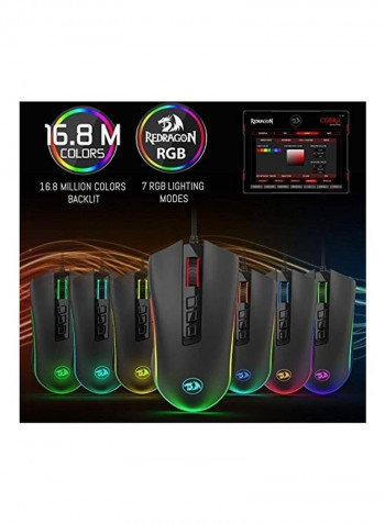 Colourful Backlight Wired Gaming Keyboard And Mouse Set