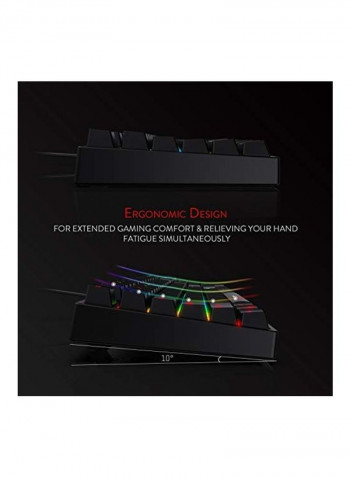 Colourful Backlight Wired Gaming Keyboard And Mouse Set