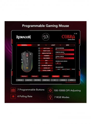Colourful Backlight Wired Gaming Keyboard And Mouse Set