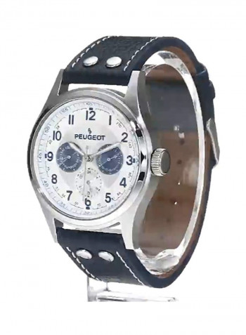 Men's Leather Chronograph Quartz Watch 1049SBL