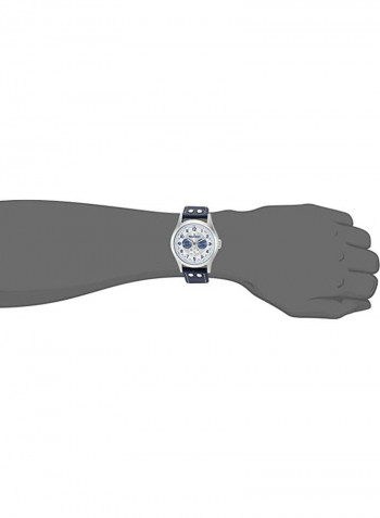 Men's Leather Chronograph Quartz Watch 1049SBL