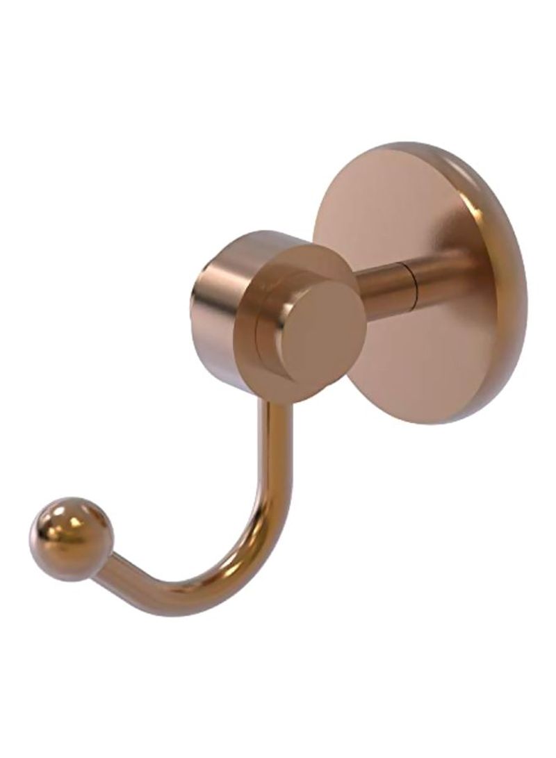 Satellite Orbit Two Collection Brass Towel Hook Gold 2.75x2x5inch