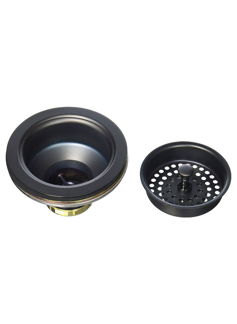 Sink Strainer With Tailpiece Gold/Black