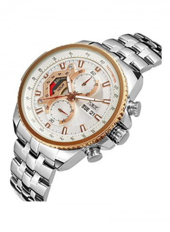 Stainless Steel Analog Watch JXG558M4T2