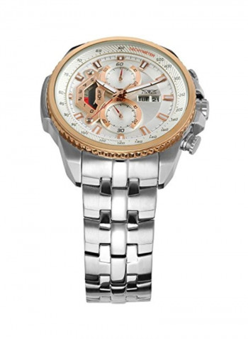 Stainless Steel Analog Watch JXG558M4T2