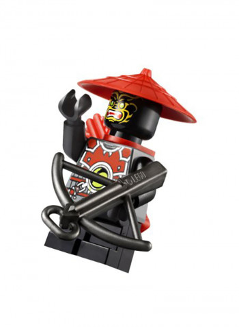 102-Piece Ninjago Kais Fire Mech Building Set 70500