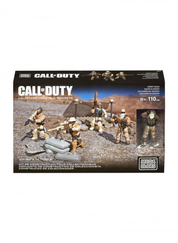 110-Piece Construx Call of Duty Desert Squad Play Set CNG78
