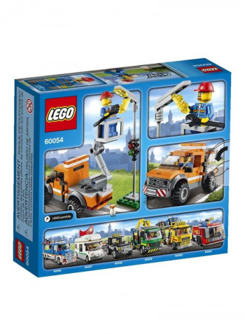 95-Piece City Light Repair Truck Building Set 60054 5x2x1inch