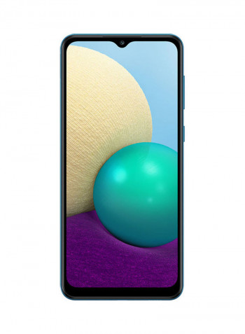 Galaxy A02 Dual SIM Blue 2GB RAM 32GB 4G LTE - Middle East Version