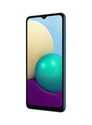 Galaxy A02 Dual SIM Blue 2GB RAM 32GB 4G LTE - Middle East Version