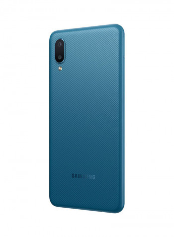 Galaxy A02 Dual SIM Blue 2GB RAM 32GB 4G LTE - Middle East Version
