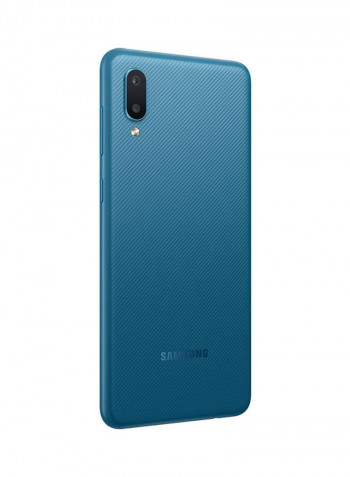 Galaxy A02 Dual SIM Blue 2GB RAM 32GB 4G LTE - Middle East Version