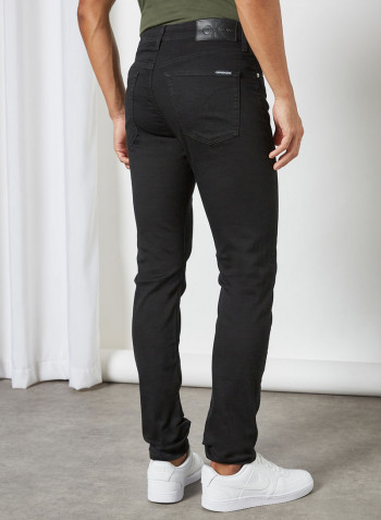 Slim Tapered Jeans Black