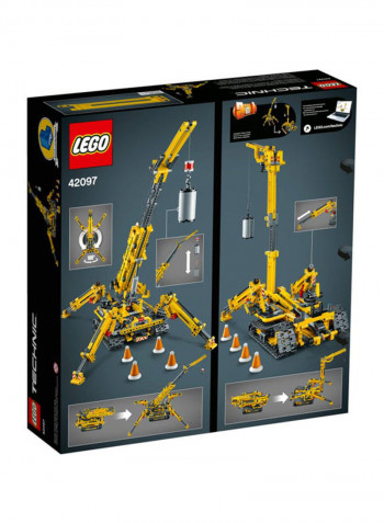 920-Piece Compact Crawler Crane Building Toy Set 42097