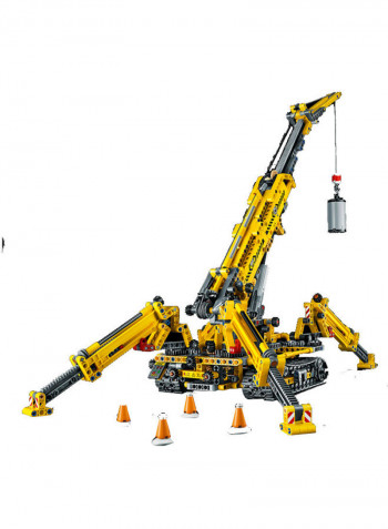 920-Piece Compact Crawler Crane Building Toy Set 42097