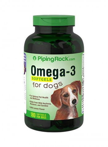 Omega-3 - 180 Softgels Clear