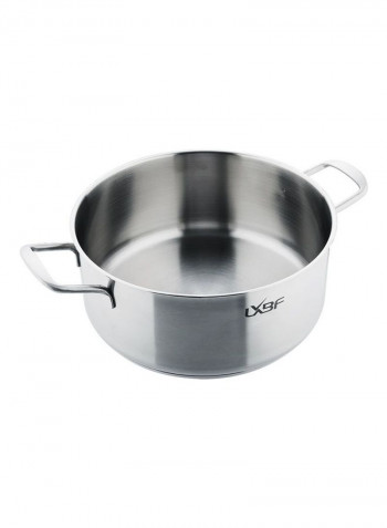 Stainless Steel 3 Layer Steamer Cooking Pot Multicolour 36x32x31cm