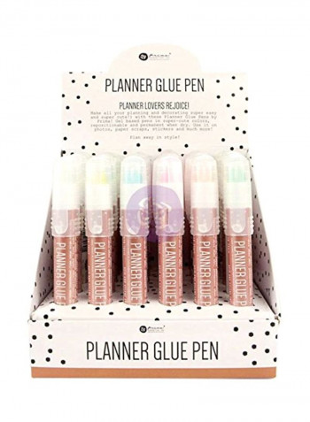 30-Piece Glue Pens Multicolour