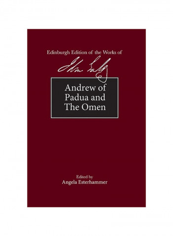 Andrew Of Padua And The Omen Hardcover