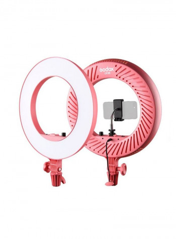 LR180 Ring LED Video Light Pink