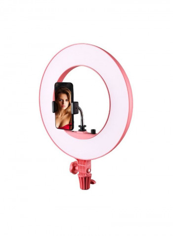 LR180 Ring LED Video Light Pink