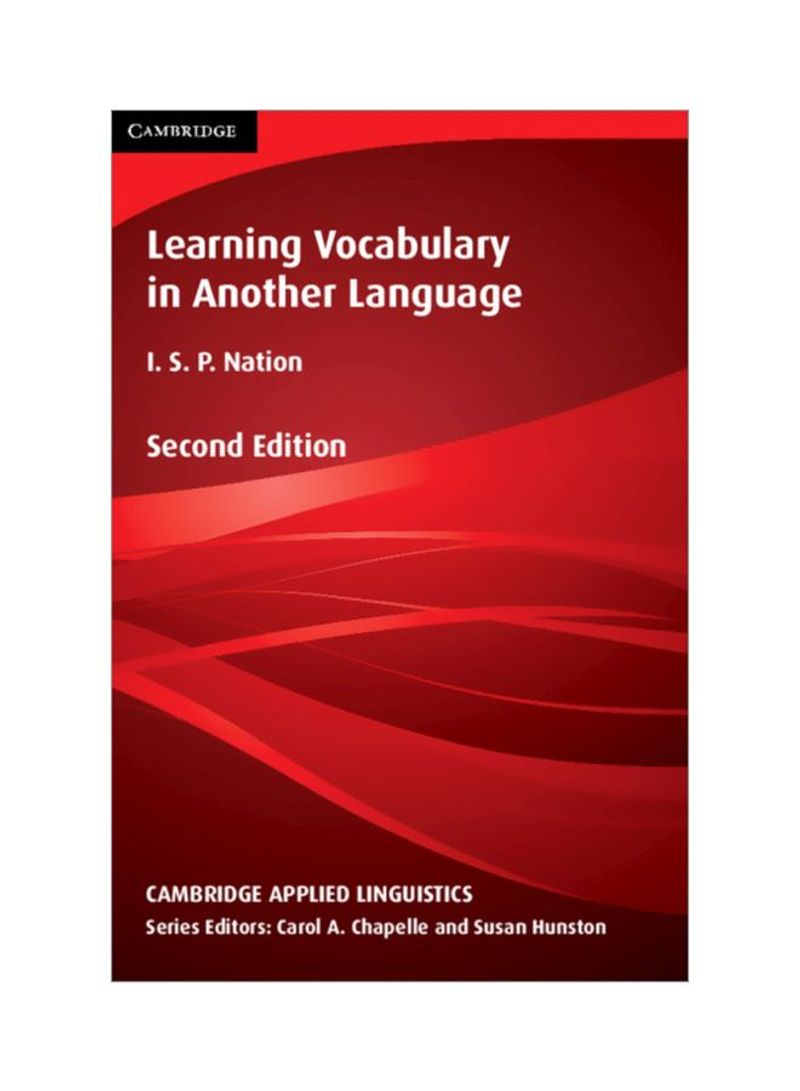 Learning Vocabulary In Another Language Hardcover 2
