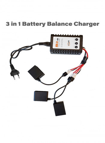 Battery Balance Charger With 3 Batteries