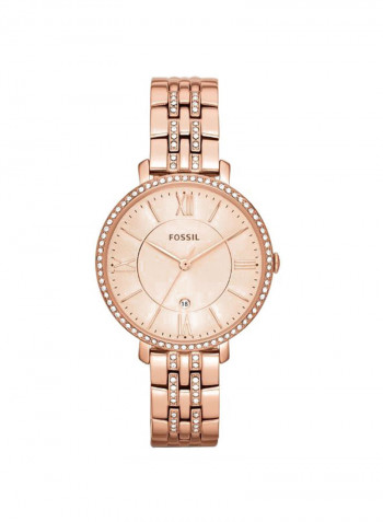 Women's Crystal Studded Analog Watch ES3546