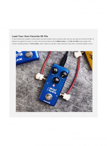 Mini Studio Speaker Effect Pedal