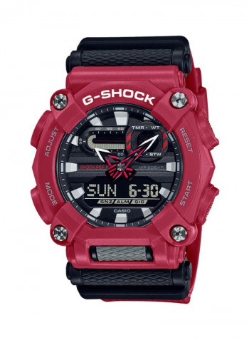 Men's Water Resistant Analog-Digital Watch GA-900-4ADR