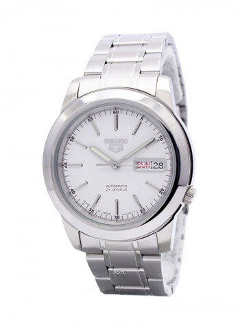Men's Stainless Steel Analog Wrist Watch SNKE49J