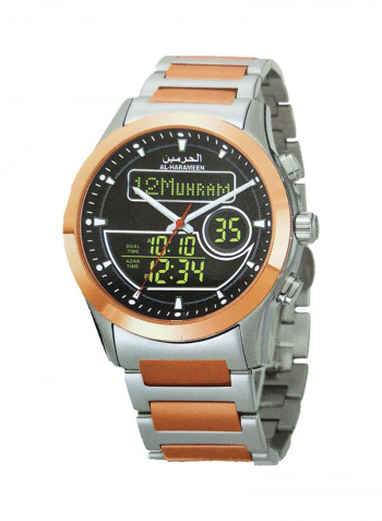 Stainless Steel Analog+Digital Watch HA-6101BG
