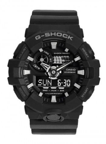 Men's Analog Quartz Watch GA-700-1BER