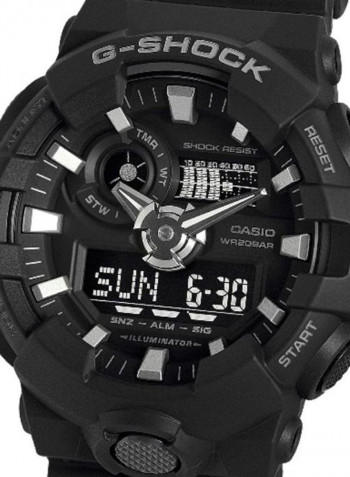 Men's Analog Quartz Watch GA-700-1BER