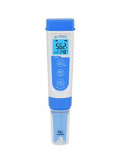 Waterproof pH Pocket Tester Blue/White 7x1.6x1.6inch