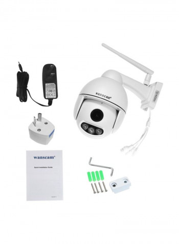 K54 Wireless Dome PTZ Surveillance Camera - UK Plug