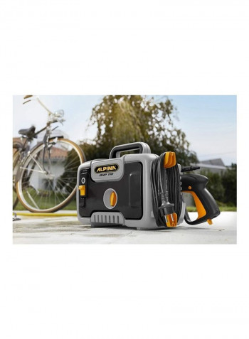 Electric Portable High Pressure Cleaner Black/Grey