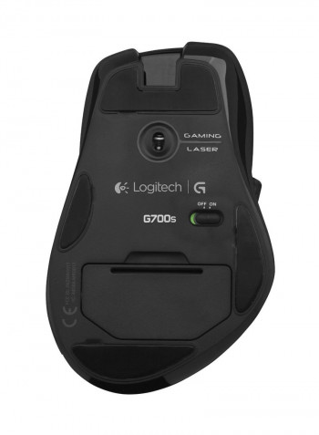 ماوس ألعاب G700S قابل للشحن طراز 910-003584 أسود