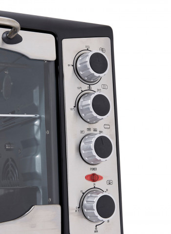 Electric Oven With Rotisserie Function 2000W ZEC-CK-44CR Black/Silver