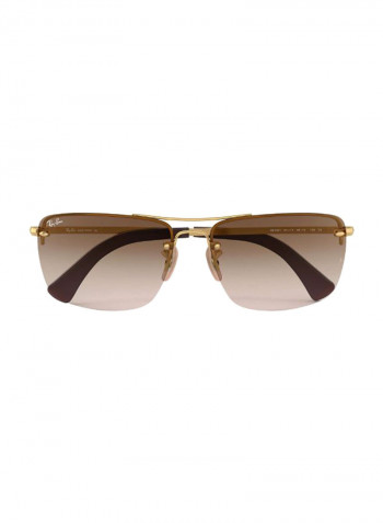 Men's Classic Square Sunglasses - Lens Size: 61 mm