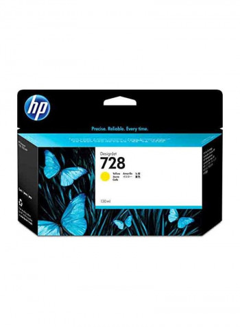 Designjet 728 Toner Cartridge 130ml Yellow