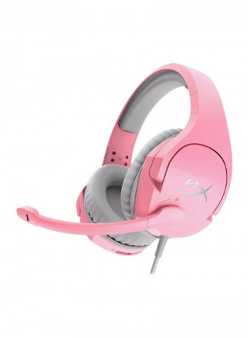 HyperX Cloud Stinger Wired Over-Ear Headsets Pink/Grey