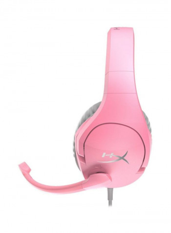 HyperX Cloud Stinger Wired Over-Ear Headsets Pink/Grey