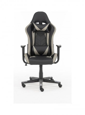 Blitzed Gaming Chair Grey/Black 55x135x60cm