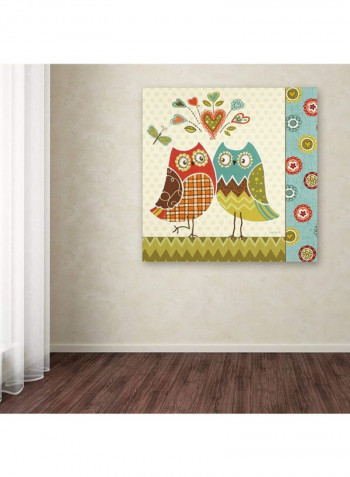 Orchard Wooden Framed Wall Art multicolour 11 x 14inch