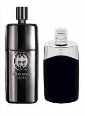 Set Of 2 Men Perfume (Mont Blanc Legend 100Ml, Gucci Guilty Intense Perfume 90 Ml Edt) 90ml
