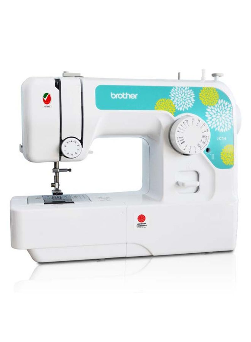 Household Sewing Machine White/Mint Green