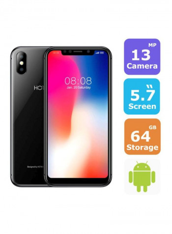 Symbol X Dual SIM Black 4GB RAM 64GB 4G LTE