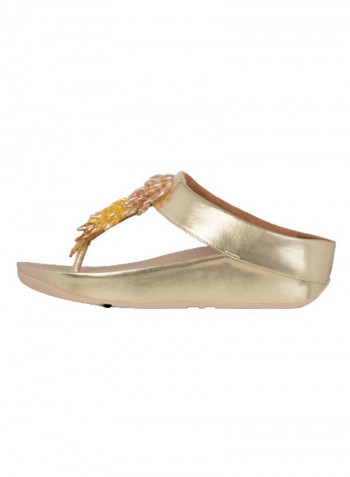 Rumba Casual Sandals Gold